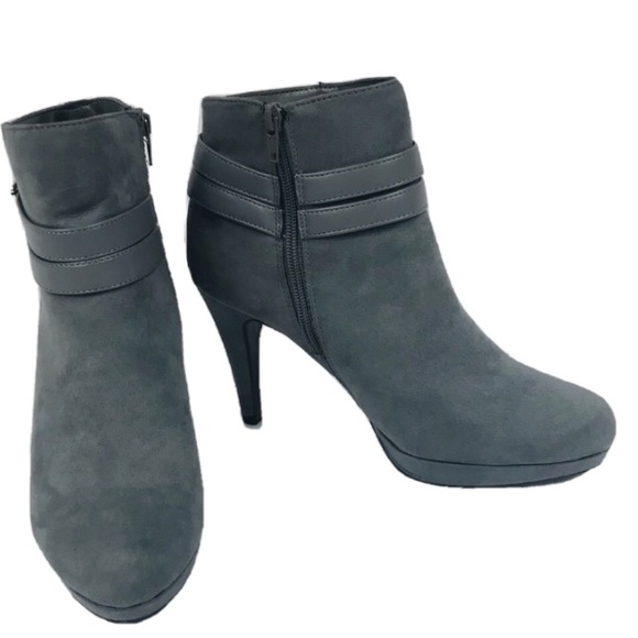 Metaphor Gray heel ankle boots - size 9 - Picture 3 of 8